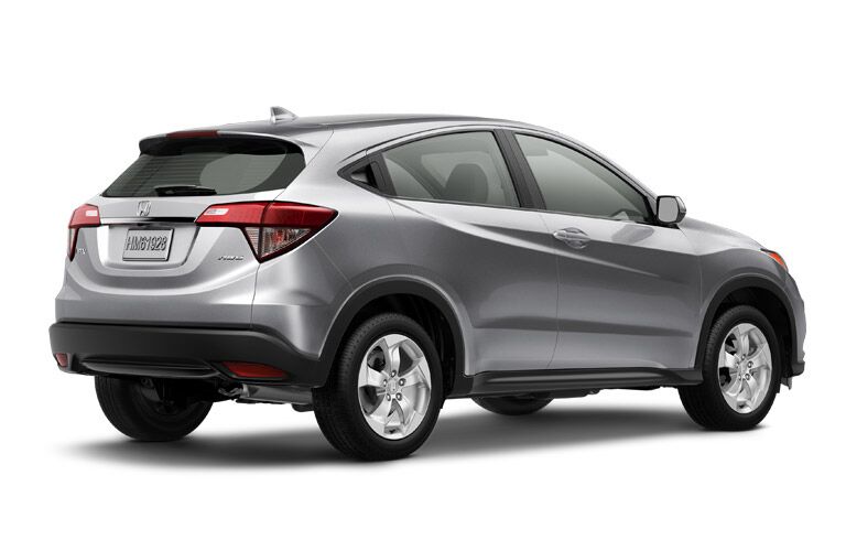 silver 2019 Honda HR-V on white