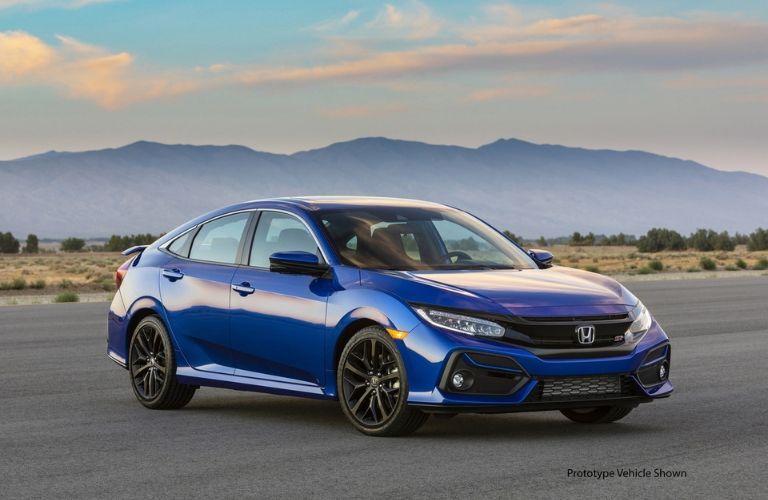 2020 Honda Civic Si Sedan front view
