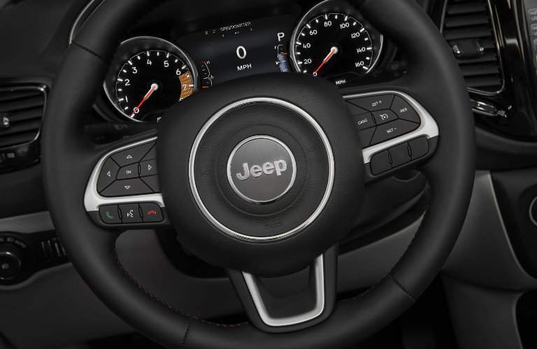 2017 jeep compass steering wheel controls