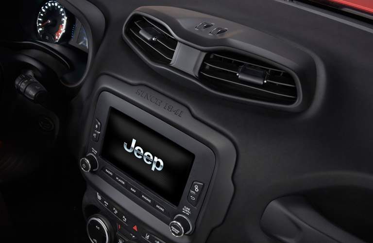 2017 renegade with a touchscreen
