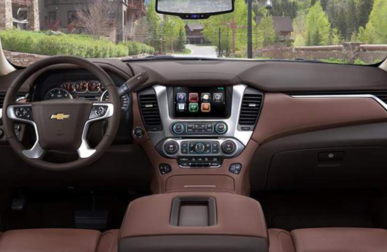 2017 suburban with red trim
