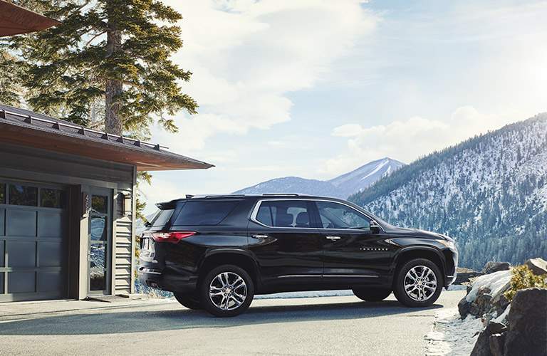 2018 chevy traverse in the mountains