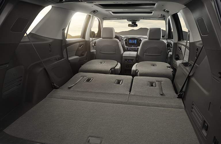 2018 traverse cargo space