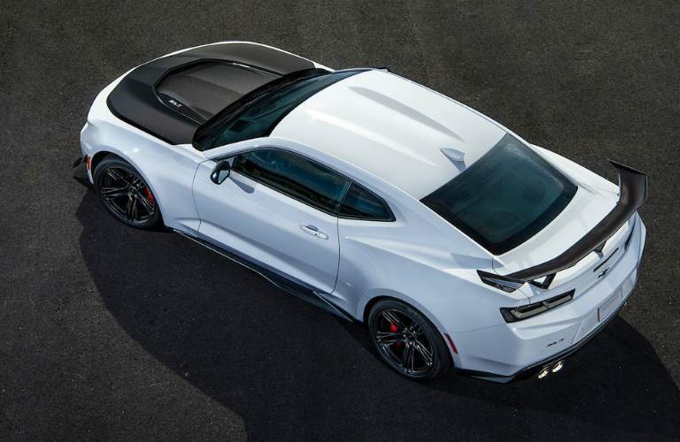 2018 Chevy Camaro in white