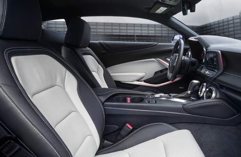 2018 Chevy Camaro with two tone color seats