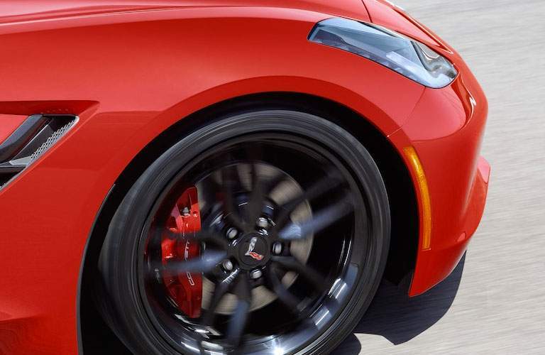 2018 Chevy Corvette Stingray wheel design
