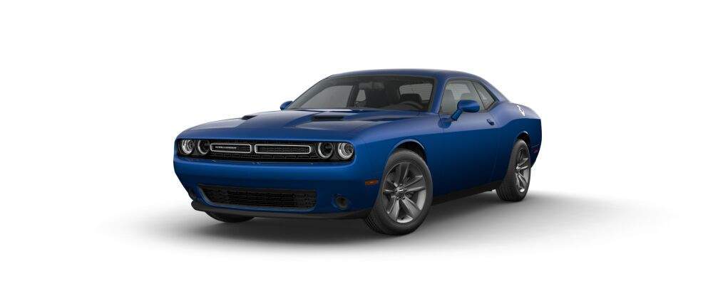 2017 Dodge Challenger in contusion blue