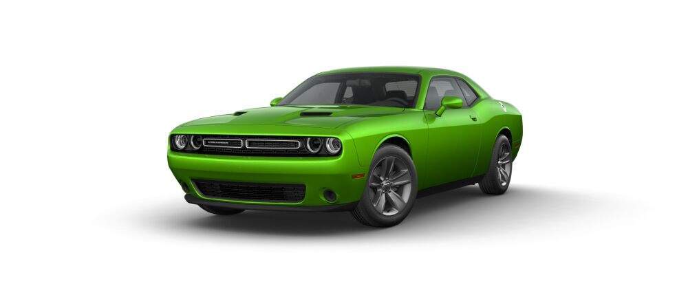 2017 Dodge Challenger in green go