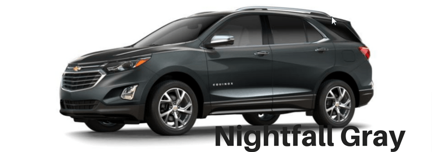 2018 Chevy Equinox Exterior Amp Interior Color Options