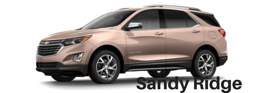 2018 Chevy Equinox Exterior Amp Interior Color Options