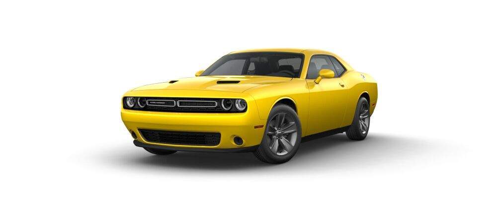 2017 Dodge Challenger in yellow jacket