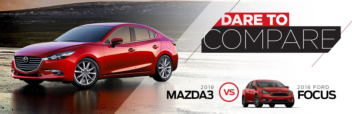 2018 Mazda3 vs. 2018 Ford Focus in Edinburg, TX