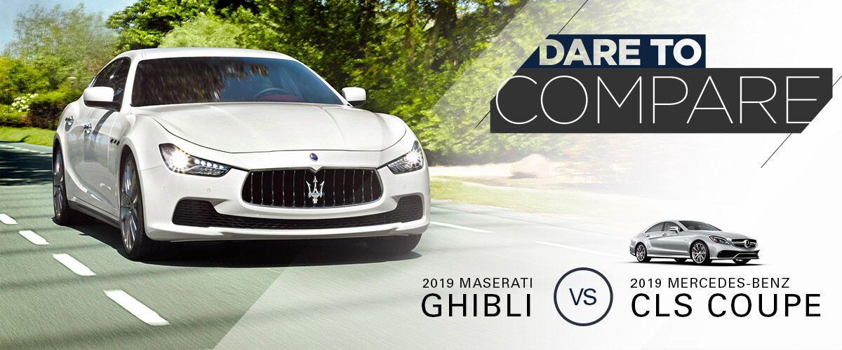 2019 Maserati Ghibli vs 2019 Mercedes-Benz CLS Coupe | Bert Ogden Maserati | Mission, TX