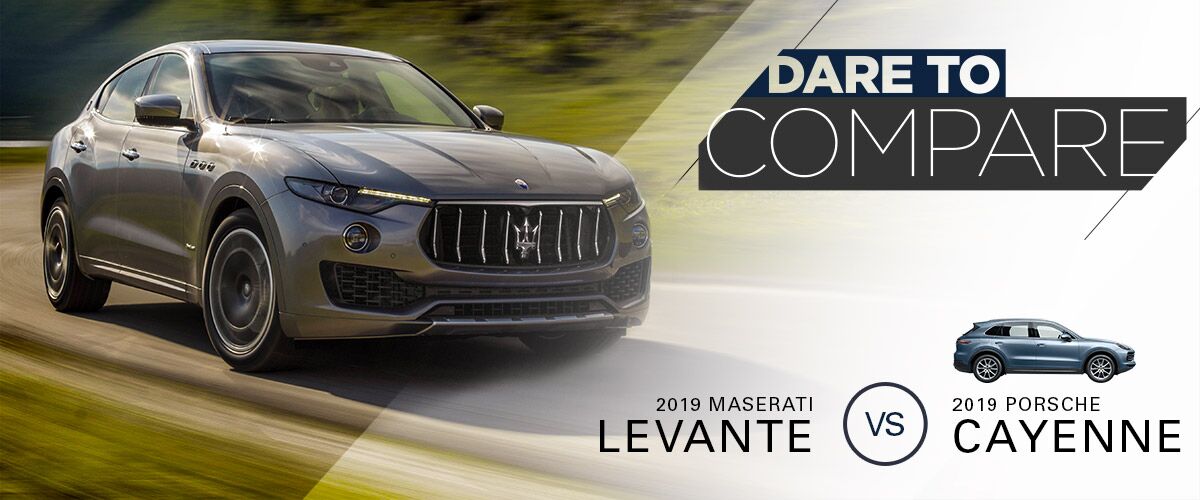 2019 Maserati Levante vs. 2019 Porsche Cayenne | Bert Ogden Maserati | Mission, TX