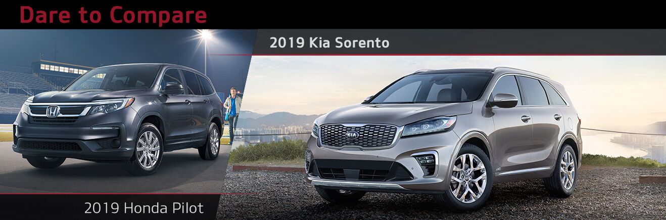 2019 Kia Sorento vs Honda Pilot | Bert Ogden Mission Kia