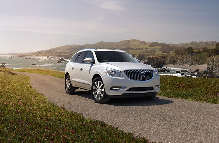 2017 Buick Enclave exterior front fascia and passenger side