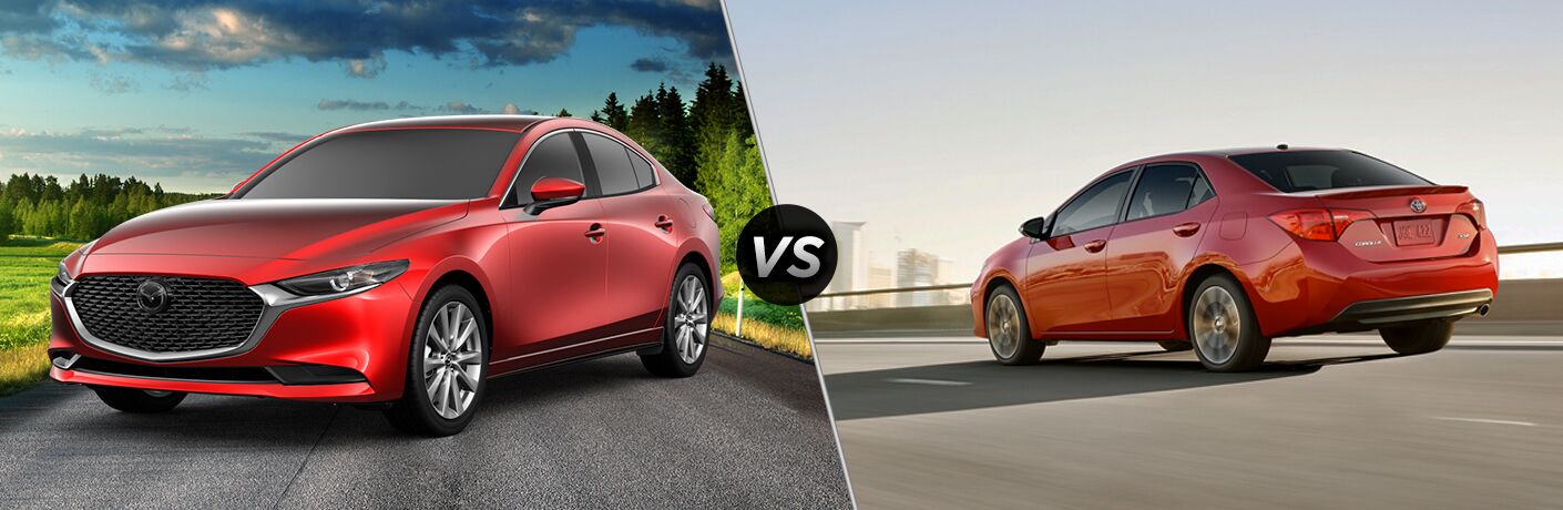 2019 Mazda3 Sedan Vs 2019 Toyota Corolla