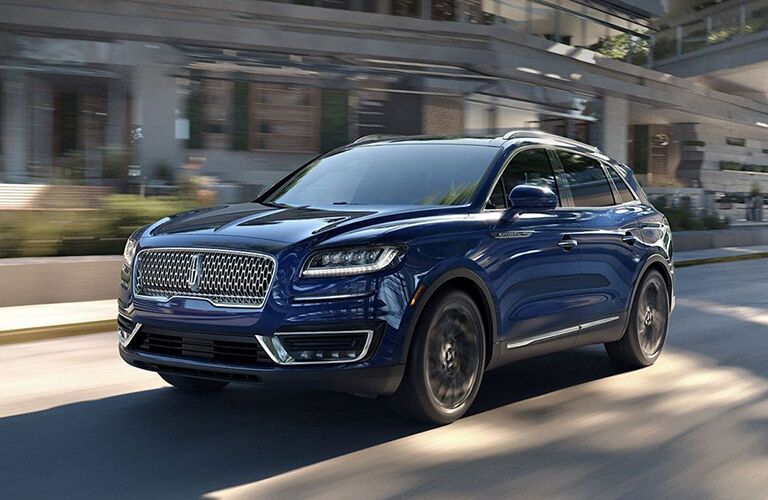 2019 Lincoln Nautilus driving down street