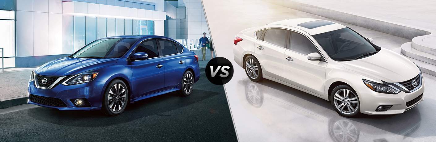 2017 Nissan Sentra vs 2017 Nissan Altima