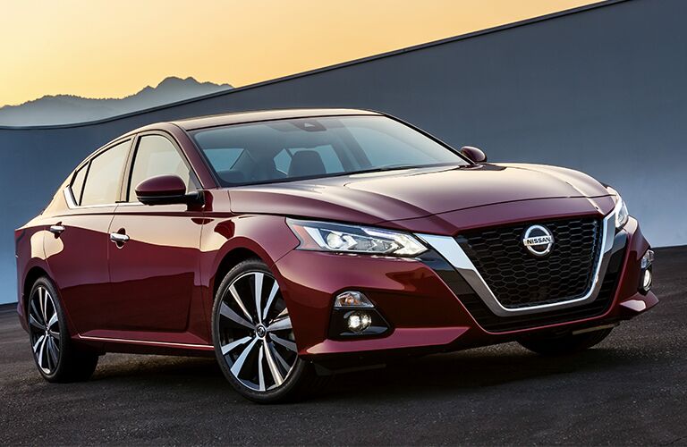 2019 Nissan Altima on the road