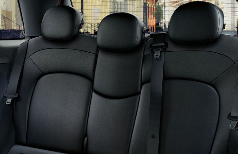 2017 MINI Cooper rear seats