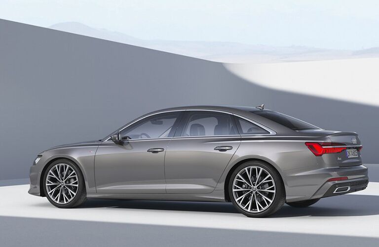 2019 Audi A6 rear and side