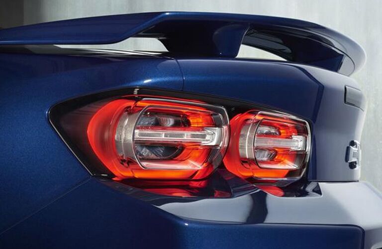 2019 Chevy Camaro taillight and spoiler closeup