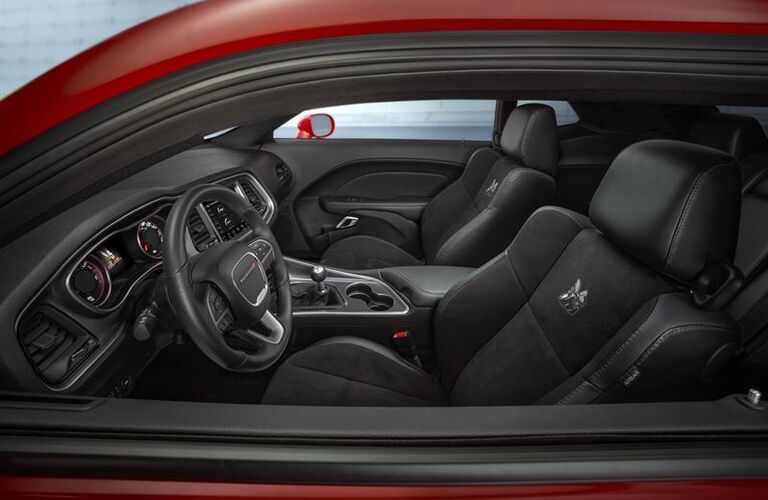 2019 Dodge Challenger interior front seating area