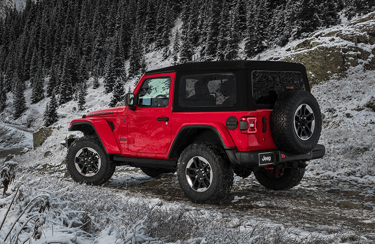 2019 Jeep Wrangler rear quarter view