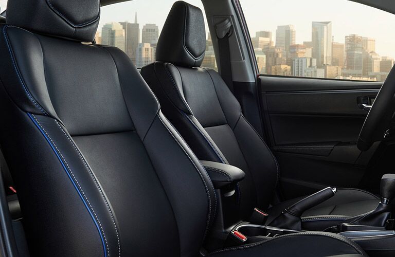 2019 Toyota Corolla interior front seats