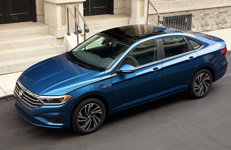 2019 VW Jetta exterior top front driver side view