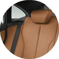2019 BMW 4 Series rear seats closeup