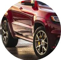 2020 Jeep Grand Cherokee passenger side wheels
