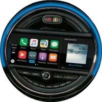 2020 MINI Cooper infotainment screen