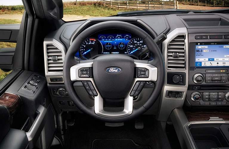 2017 Ford F-250 steering wheel