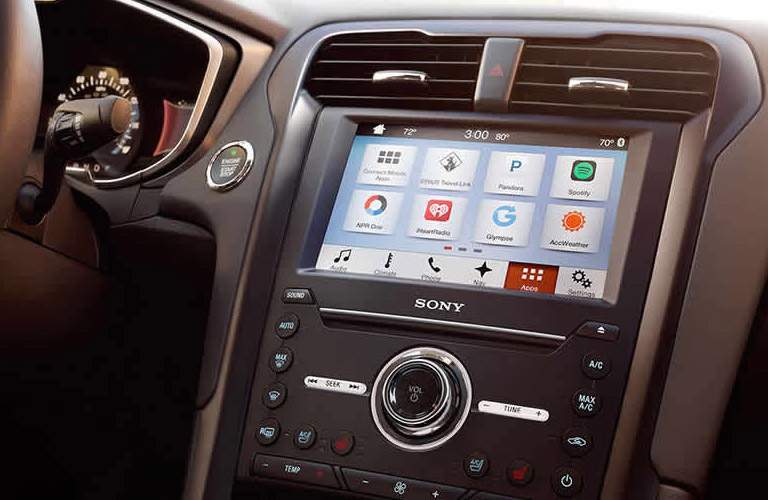 2017 ford fusion touchscreen sync sync3