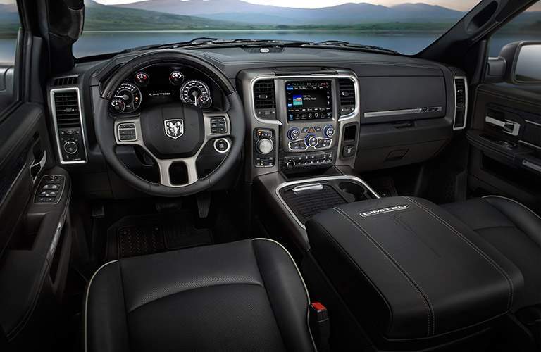 2017 ram 1500 interior uconnect technology
