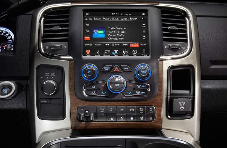 2017 ram 3500 uconnect touchscreen bluetooth audio wireless