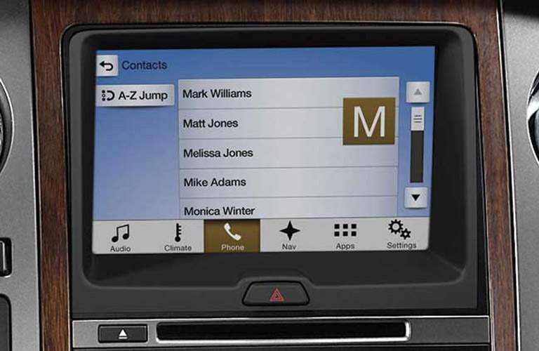 2017 ford expedition dashboard technology sync sync3