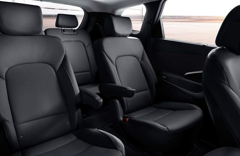 2017 Hyundai Santa Fe Edmonton AB sport interior seating panoramic sunroof