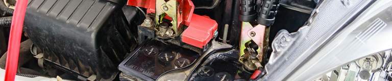 jumping a car battery
