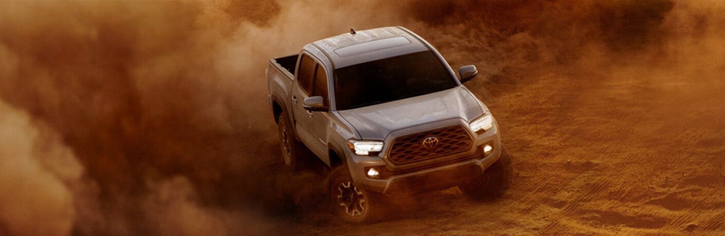 2020 Toyota Tundra driving in dirt