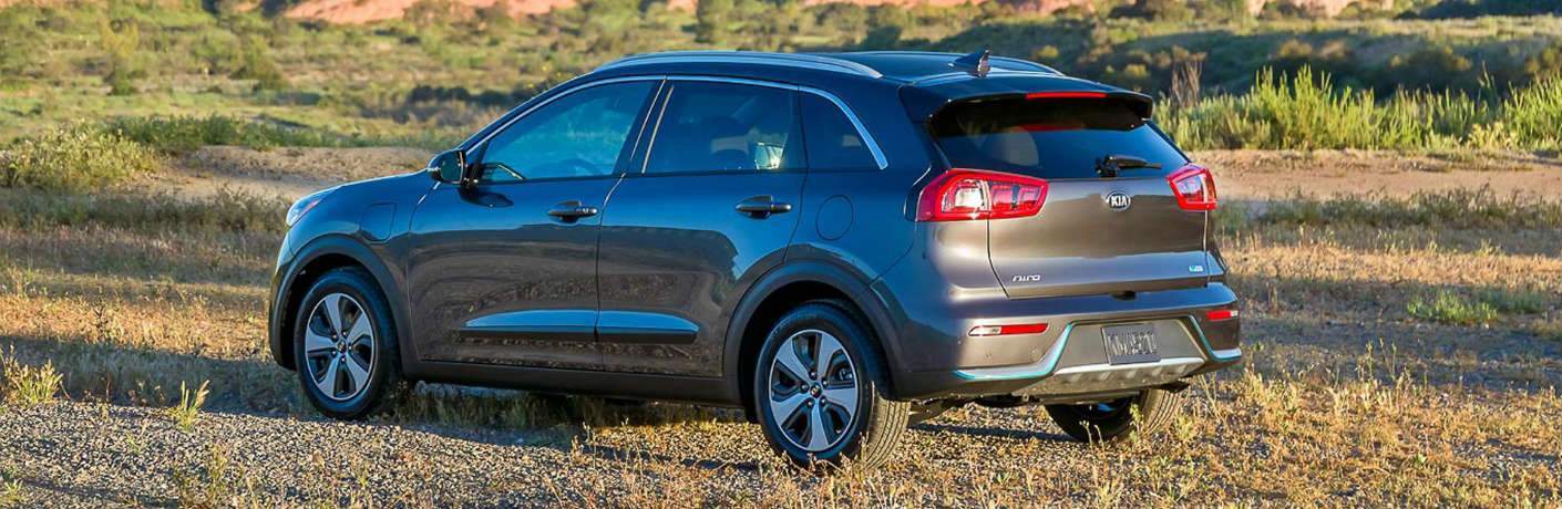 2018 Kia Niro Plug-In Hybrid parked in field