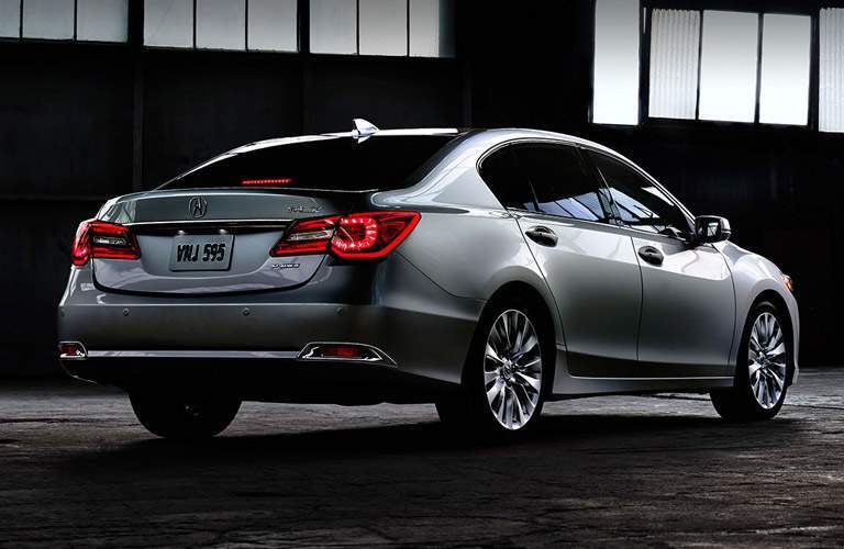 Acura RLX silver back