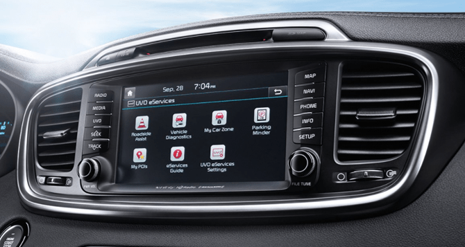 2018 Kia Sorento Entertainment