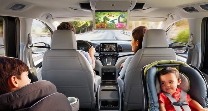 2018 Honda Odyssey Entertainment