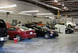 Collision Center waiting room
