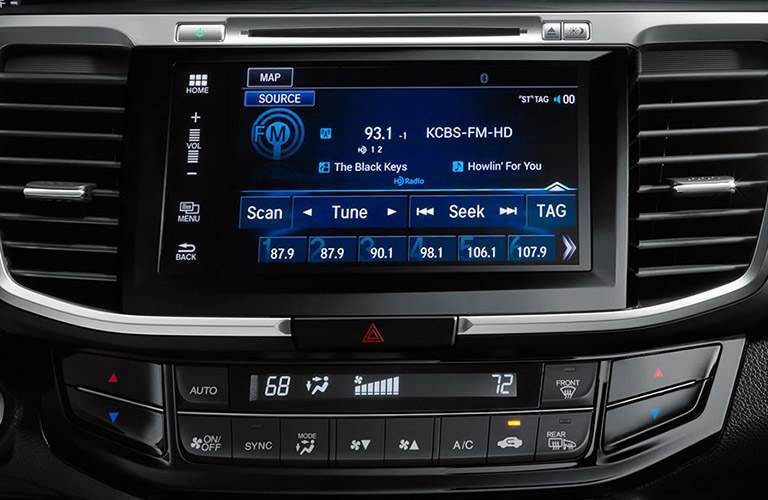 2017 accord infotainment screen