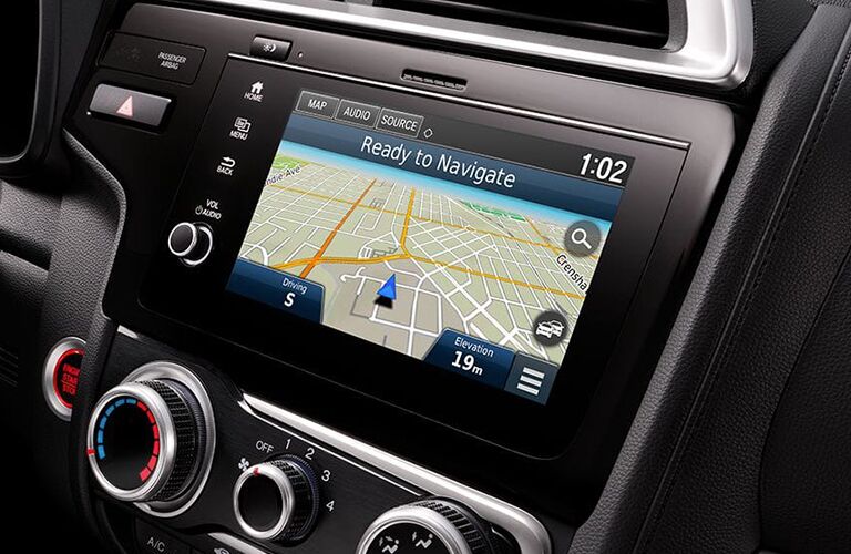honda fit navigation screen