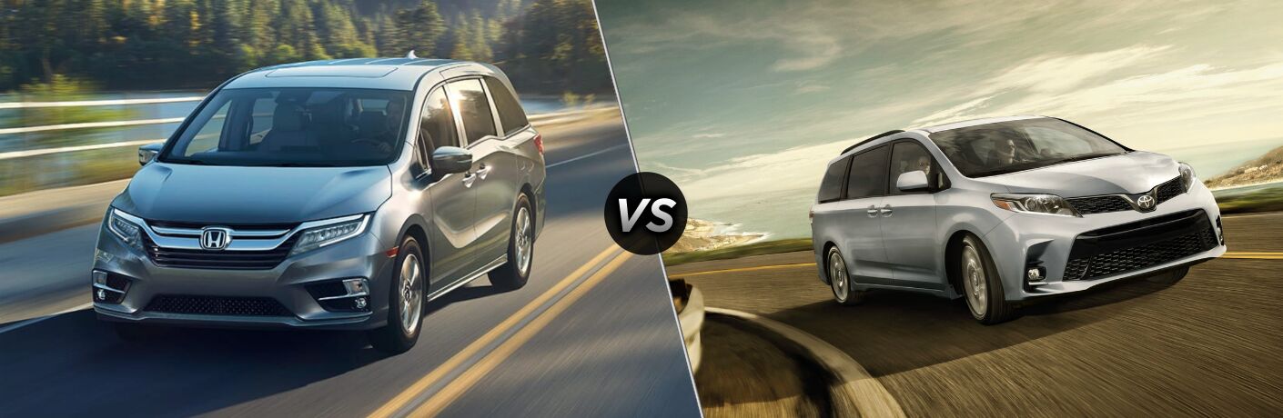 2019 Honda Odyssey Vs 2018 Toyota Sienna